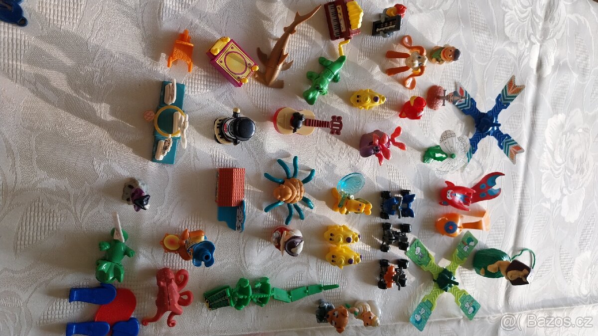 KUKLA MUKLA pohyblivé figurky, KINDER postavičky, miniatury - 14