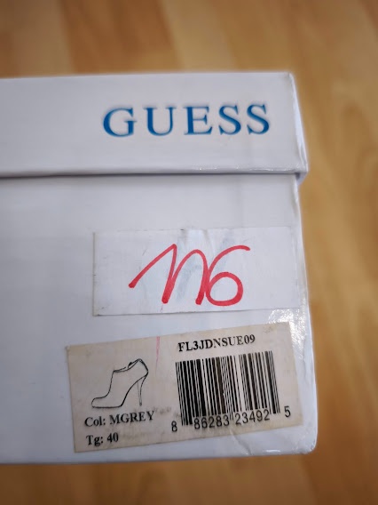 Dámské Guess boty v.40 bar.MGREY - 14
