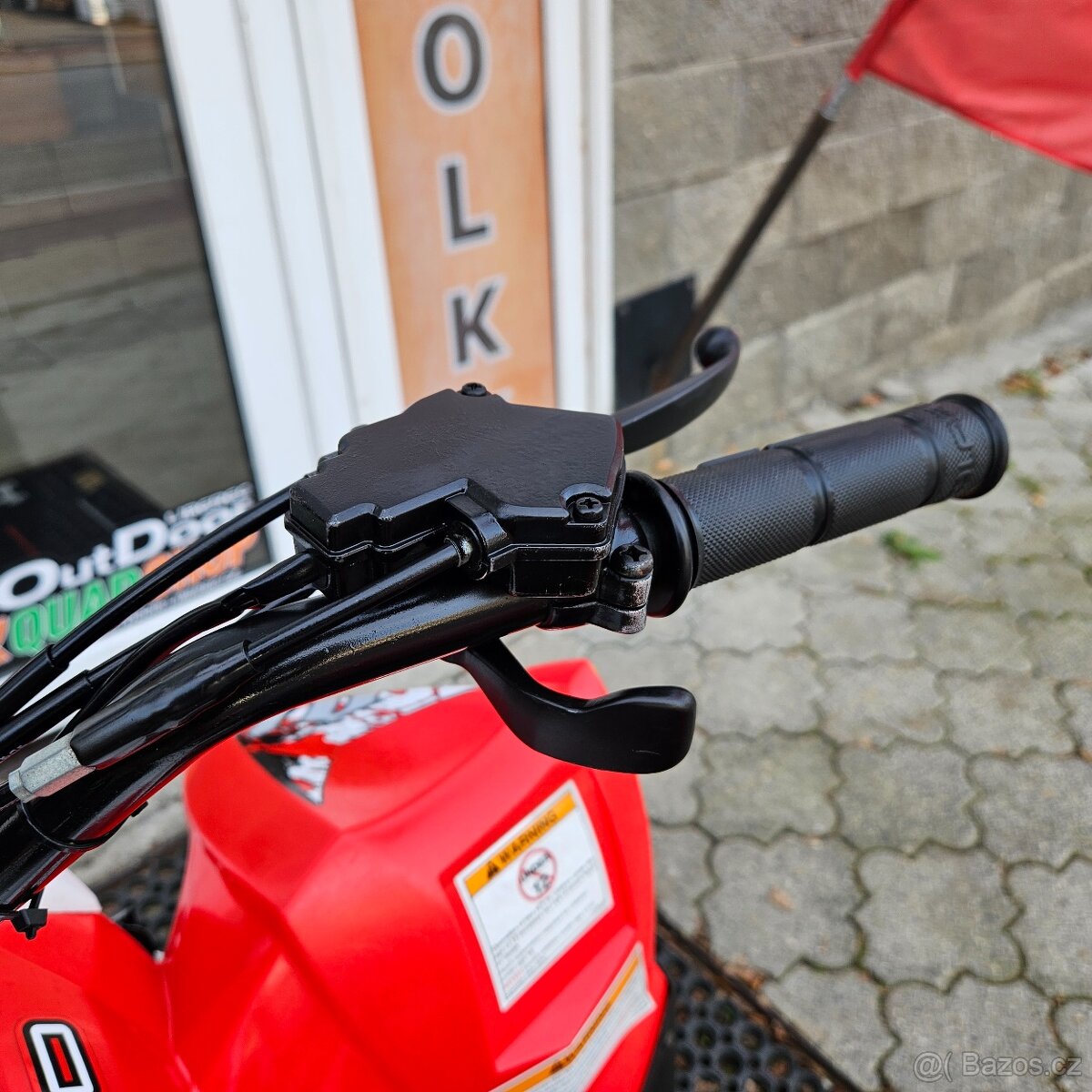 Polaris Outlaw 90, ČR, nové brzdové obložení, 6kw - 14