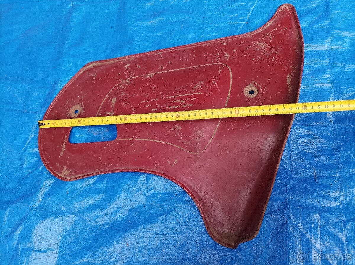 Boční plechový kryt JAWA č. 1 - 14