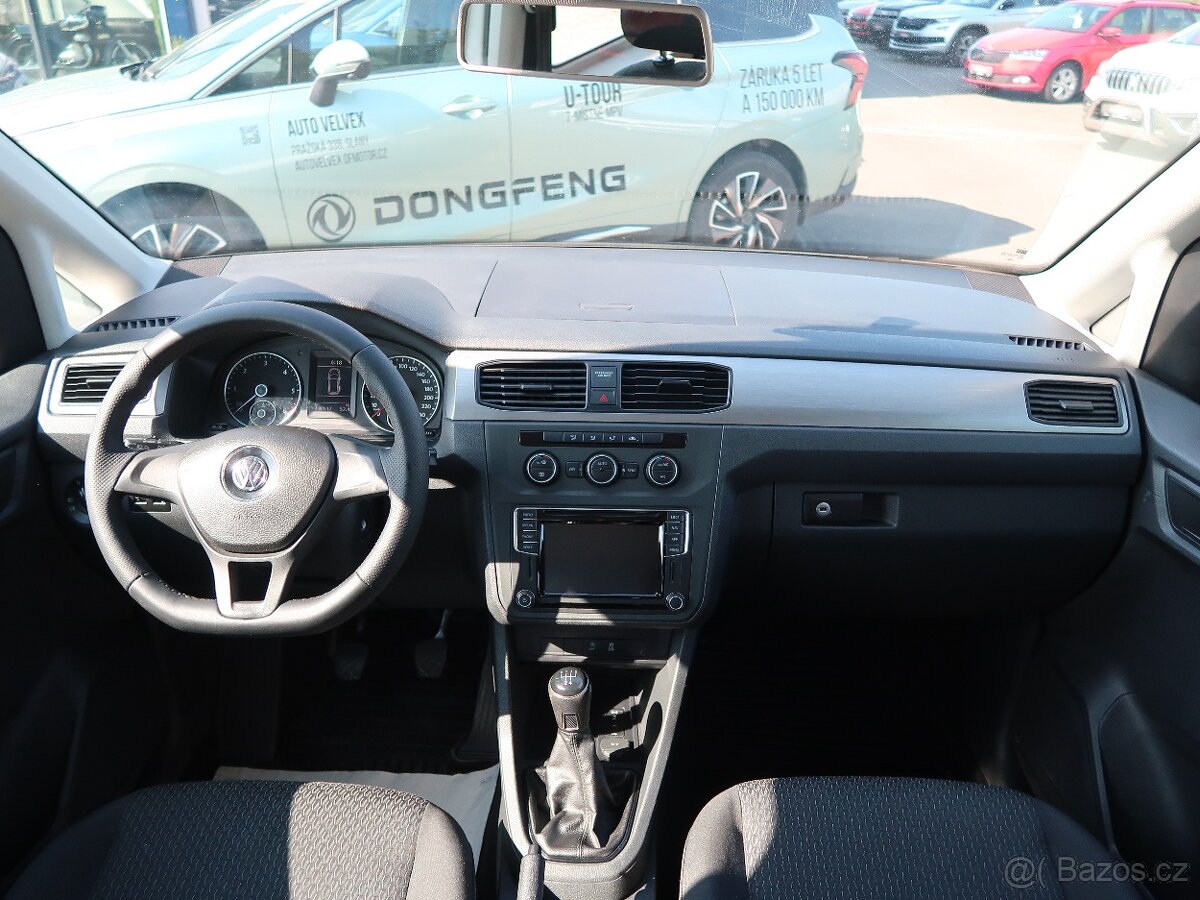 VW Caddy 2.0TDi,75kW,1majČR,tažné,DPH - 14