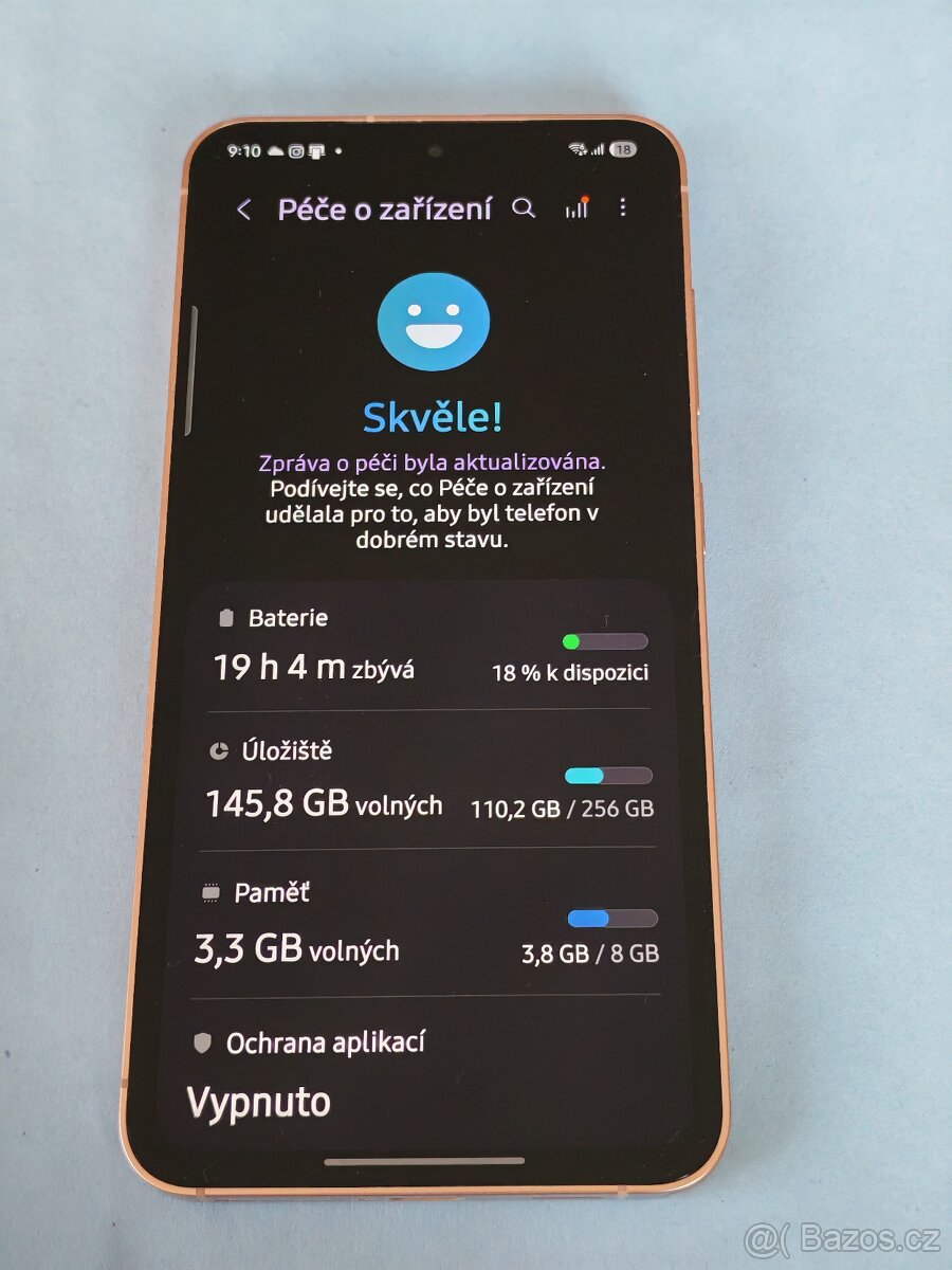 Samsung Galaxy S24 - 8/256GB - TOP stav / záruka - Oranžový - 14