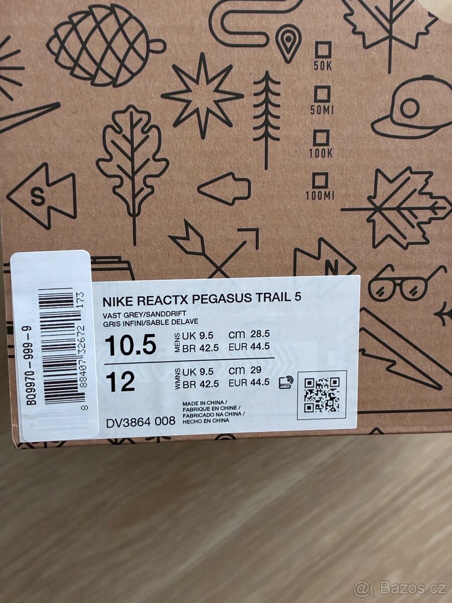 Nike ReactX Pegasus Trial 5 tenisky - 14