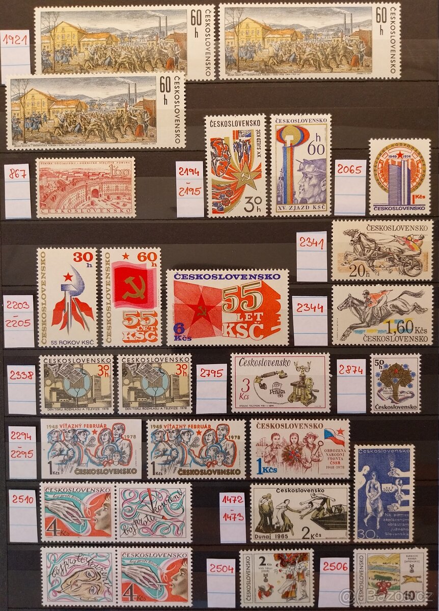 Známky ČSR – 3 - 14