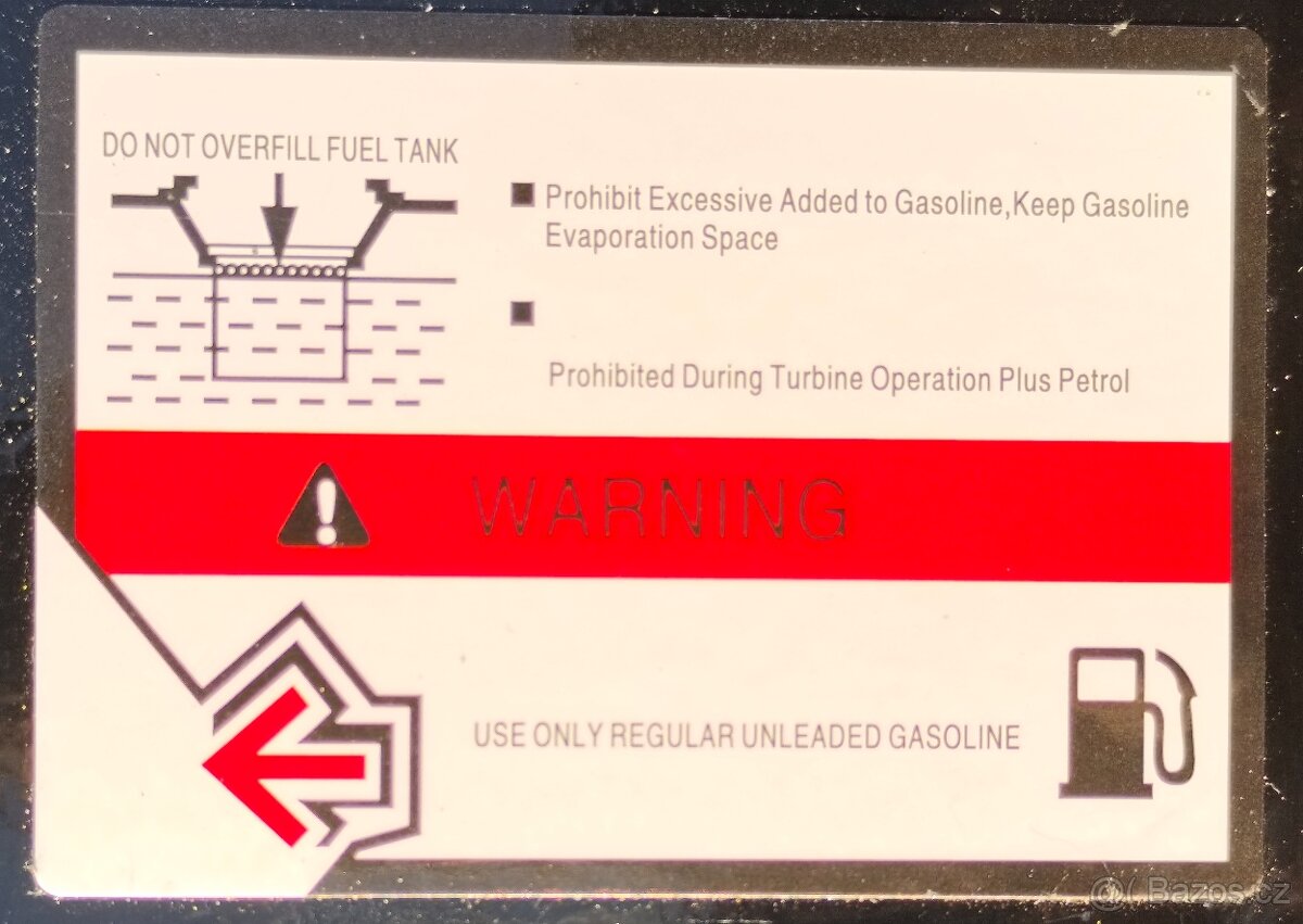Benzínový generátor D1560LH3 – nový, nepoužitý - 14