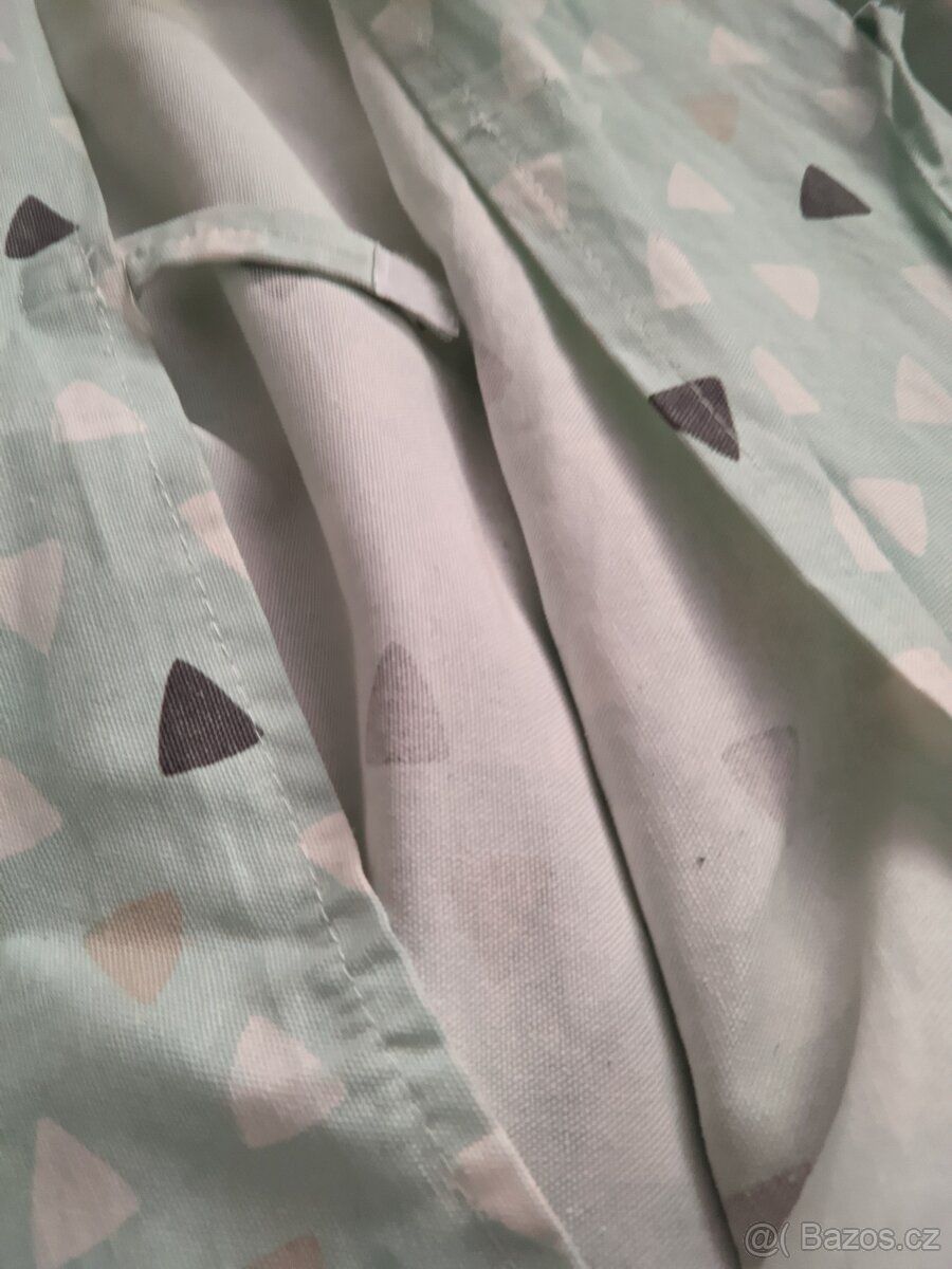 Dětské bavlněné teepee s podlážkou, výška 162cm - 14