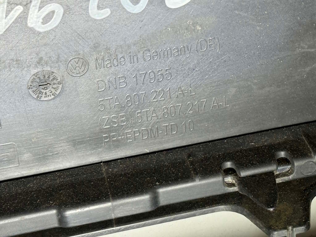 VW TOURAN 2015-2023 - 5T - nárazník OST + 4xPDC - 5TA807221A - 14