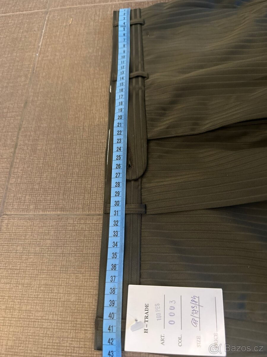 Vintage zelený pánský oblek (Green suit retro) - 2 kusy - 14