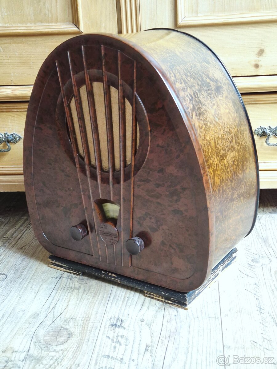 Staré rádio Philips 834A, 1933 - 14