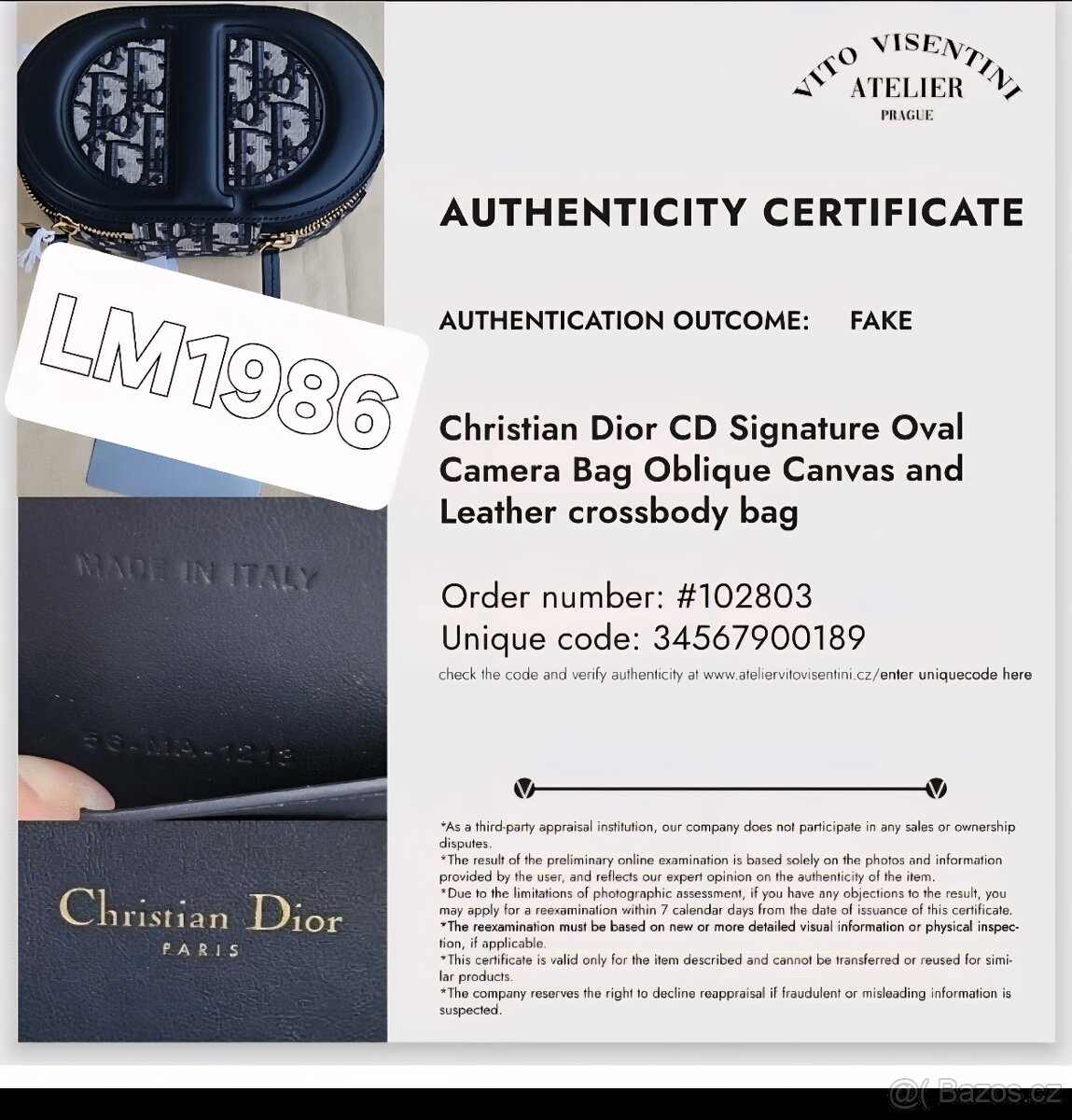 Christian Dior CD Signature Oval Camera - 14