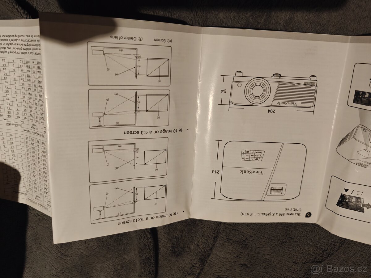 Nepoužitý projektor ViewSonic PA530W - 14