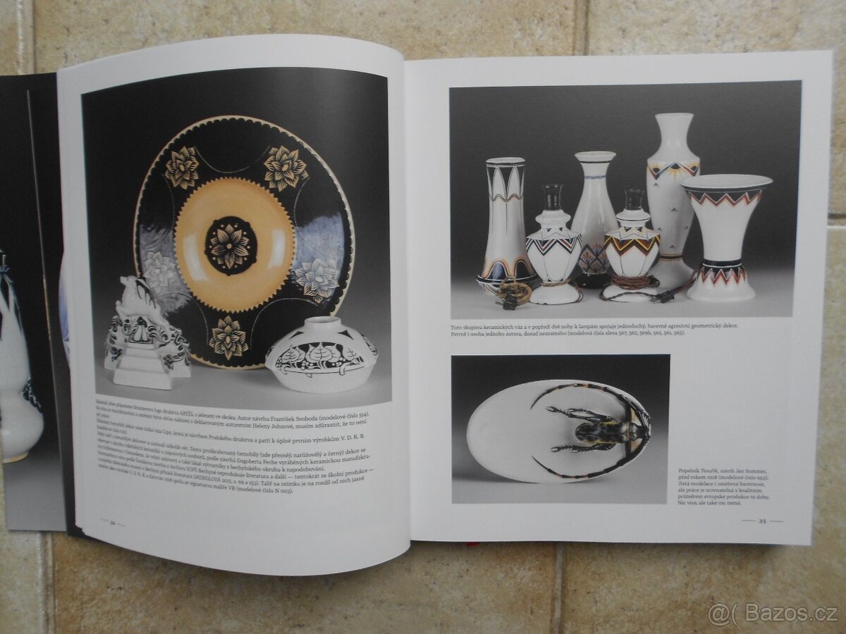 KERAMIKA z BECHYNĚ, 280 stran, soupis modelů - 14