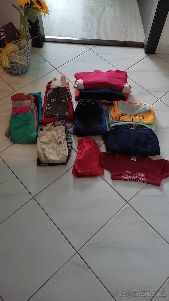 Dětské oblečení kluk - cca do vel. 98 - 14