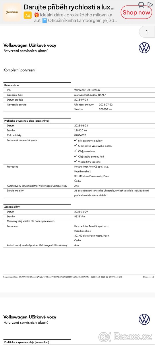 VW Multivan Highline 2.0 BiTDI (150 kW) 4MOTION DSG – - 14