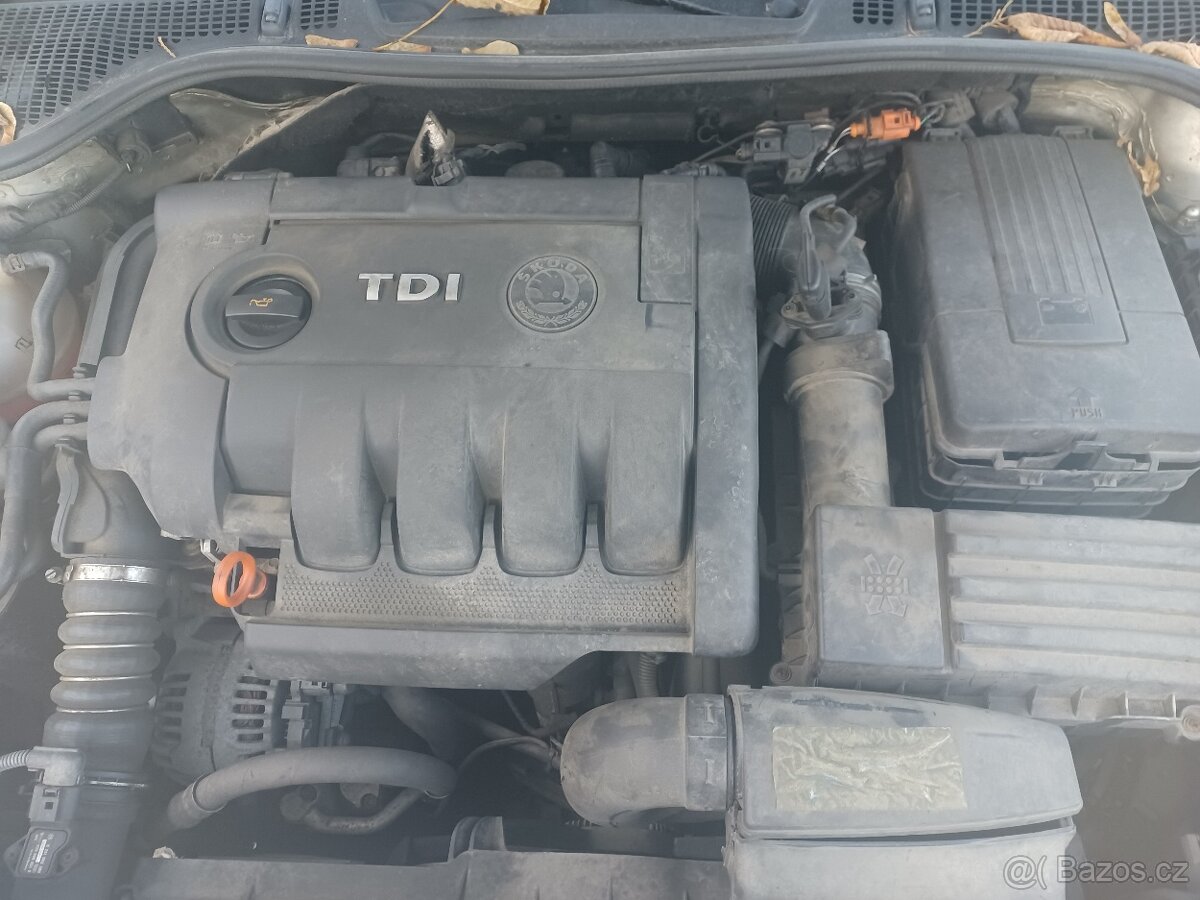 Škoda Octavia 2 kombi 1.9 tdi BLS r. 2008 - 14