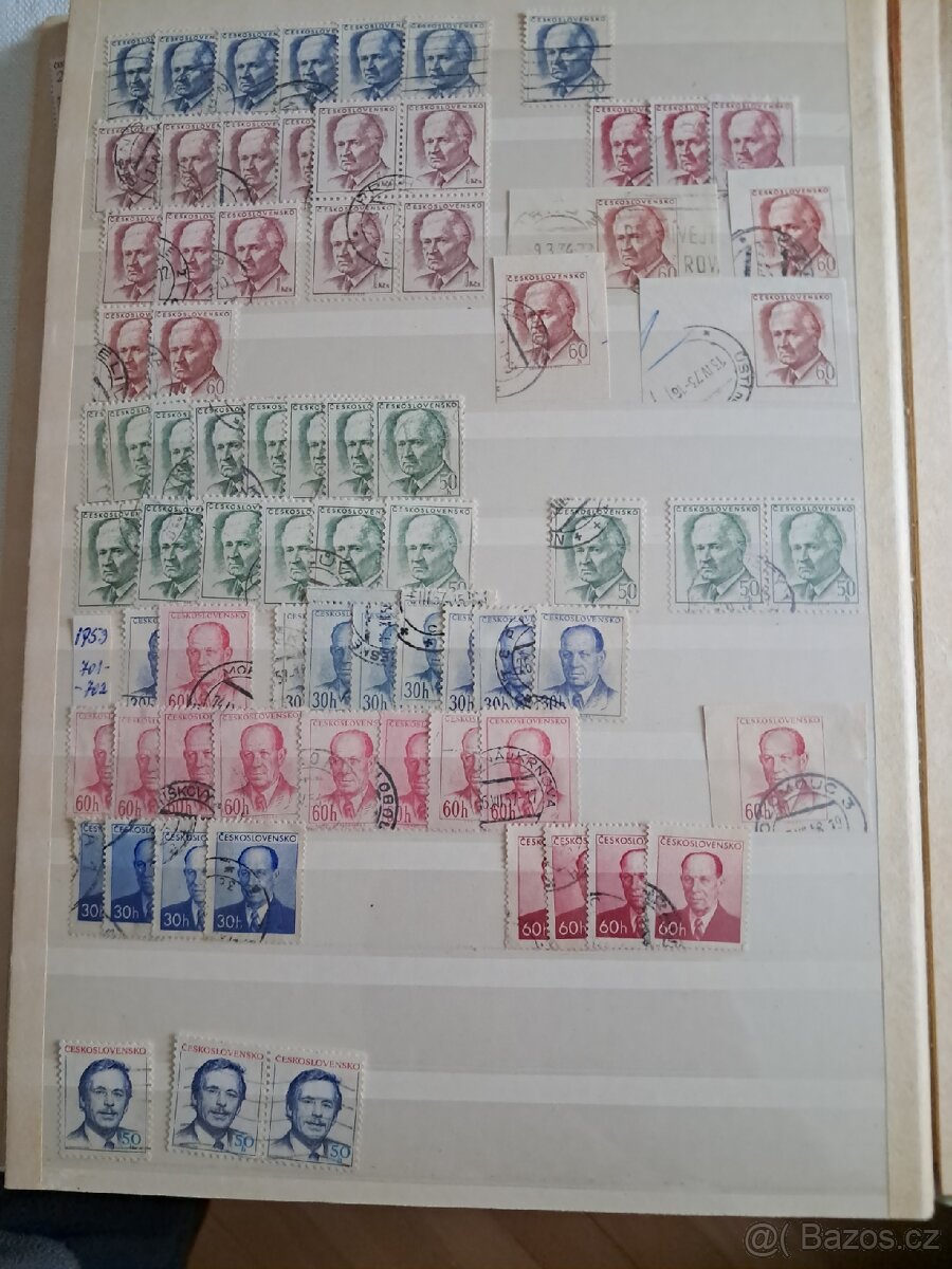 Poštovní známky Československa - 14