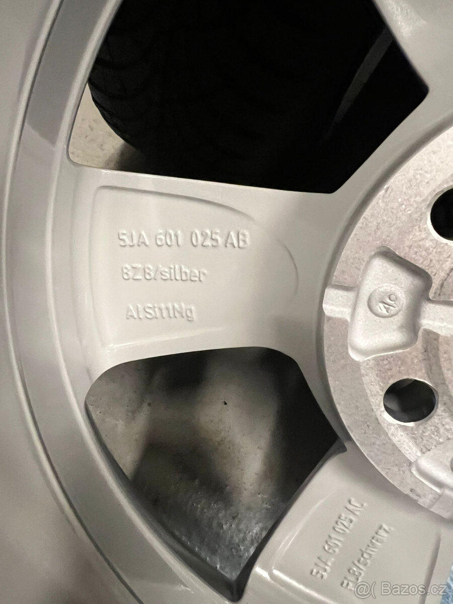 185/60R15 NOVÁ zimní pneu škoda rapid fabia III 6x15 5x100 - 14