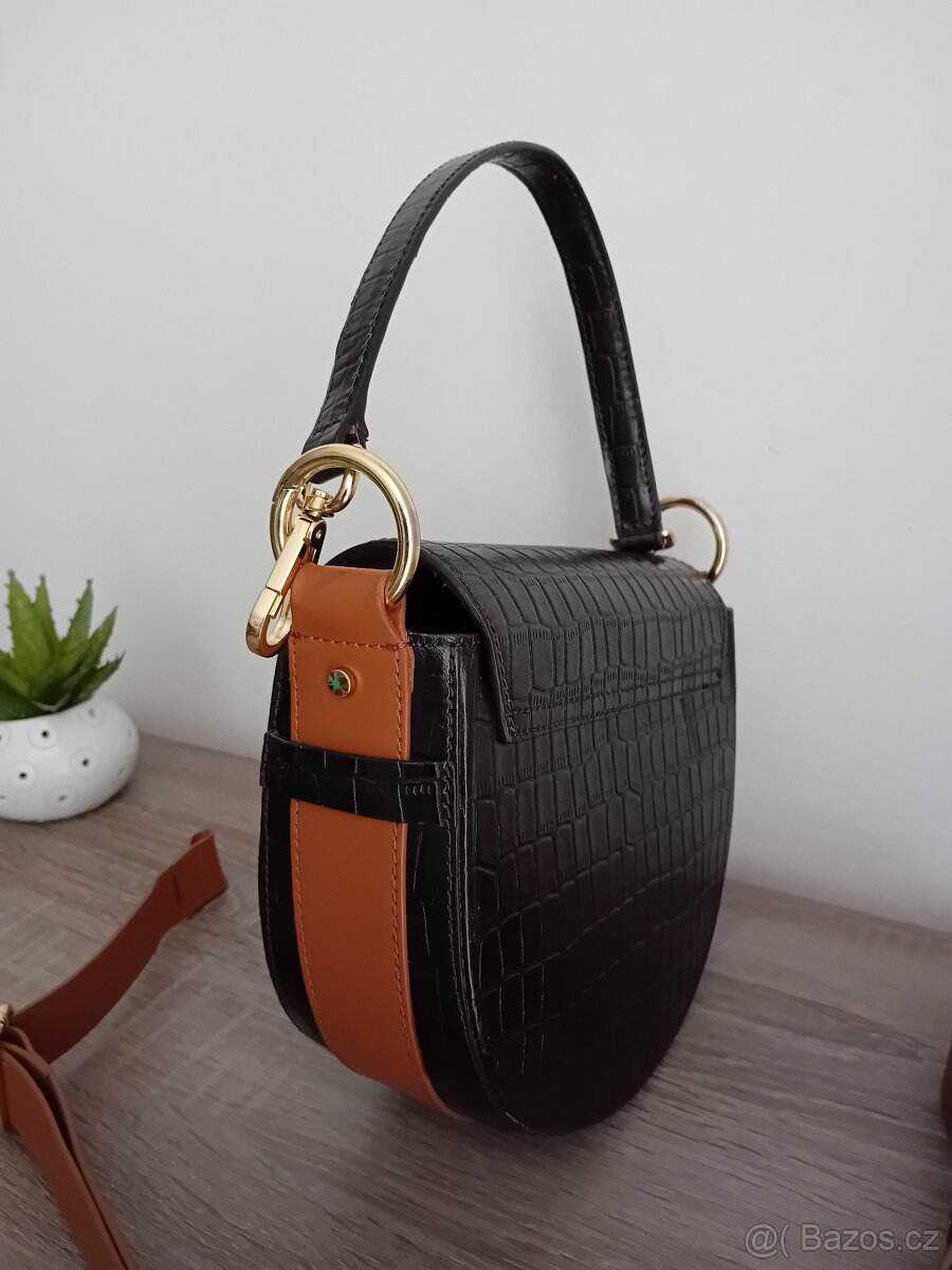 Gino Rossi dámská kabelka klopna kožená nová - 14