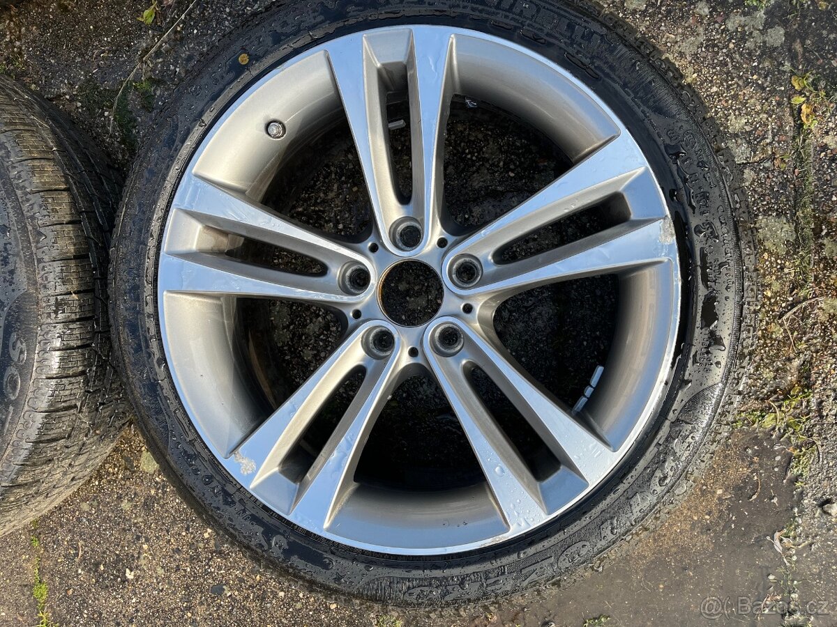 ZIMNÍ PNEU 225/45 R18 rf + ORIGINÁL DISKY BMW F30 - 14