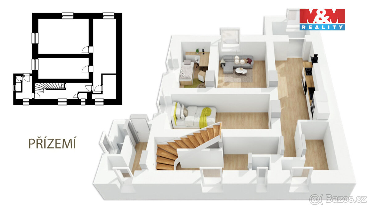 Prodej rodinného domu, 215 m², Paskov, ul. Komenského nábřež - 14