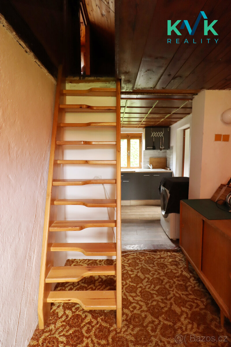 Prodej zděné chaty 3+1 se zahradou, pozemek 400 m², Jindřic - 14