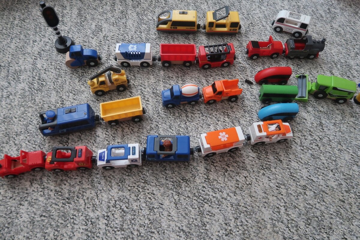 Stavebnice Plative vláčky doplňky - 14