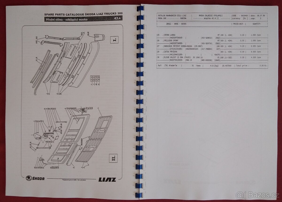 PŘÍRUČKY LIAZ 300 - 14