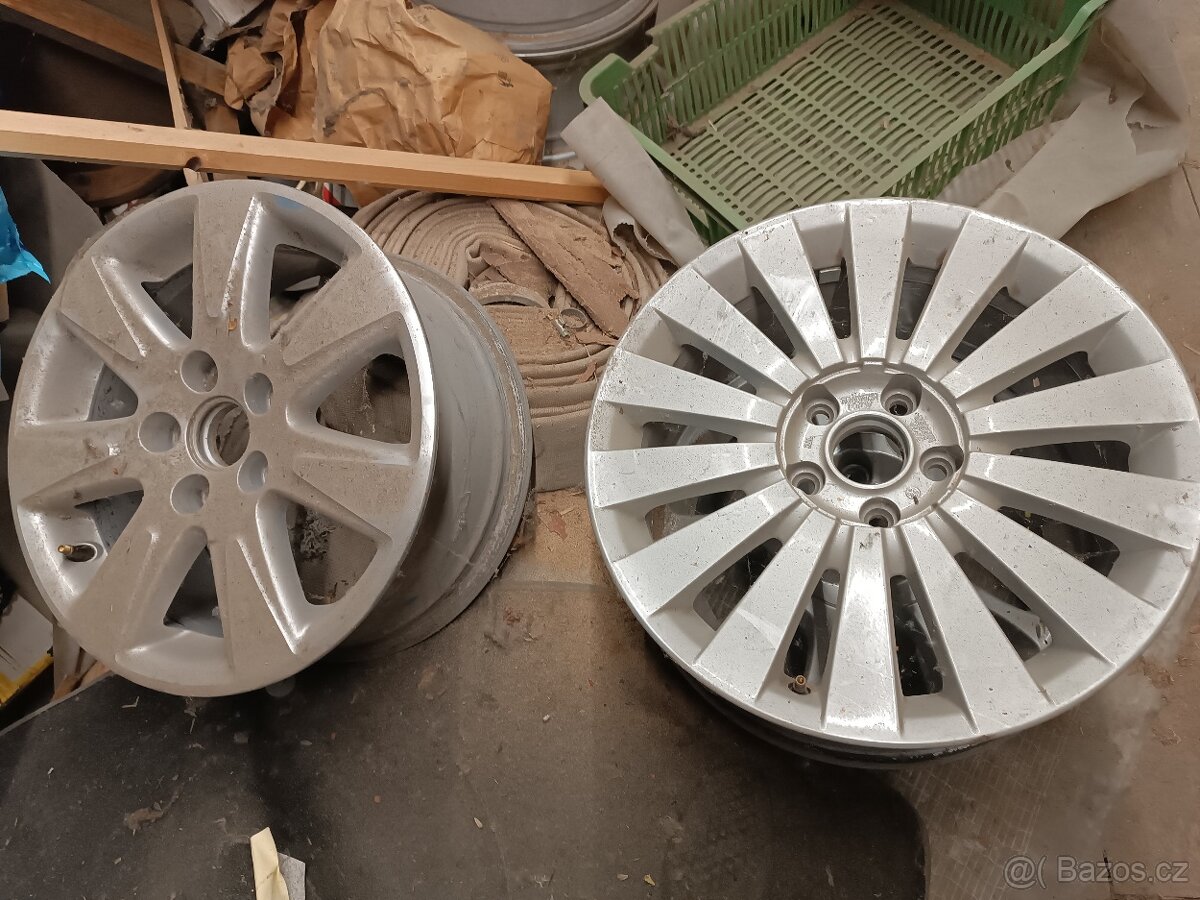 ALU KOLA-PNEU NA RŮZNÉ VOZY 13-14-15-16-17-18-19-20-21 - 14