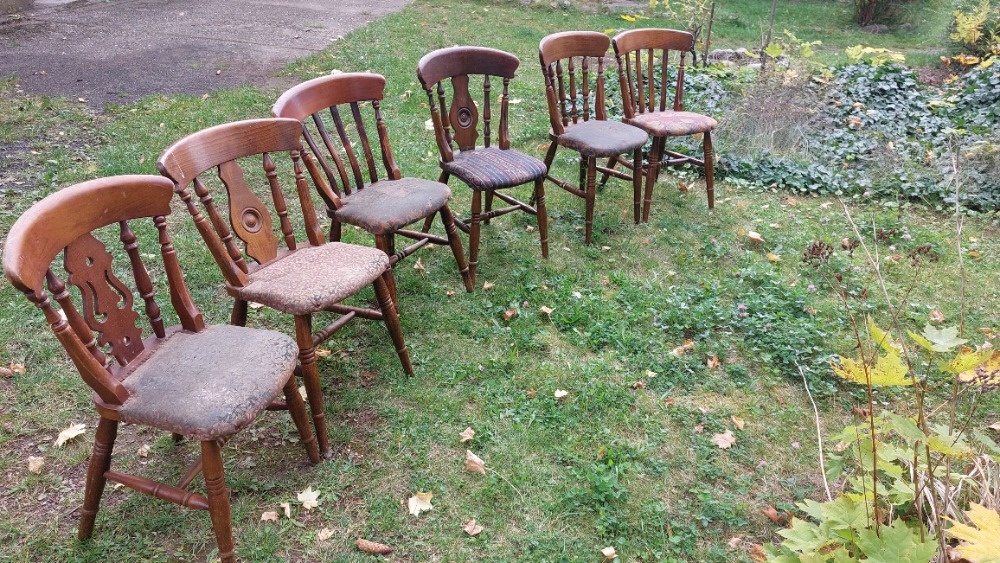 6x staré židle - 14