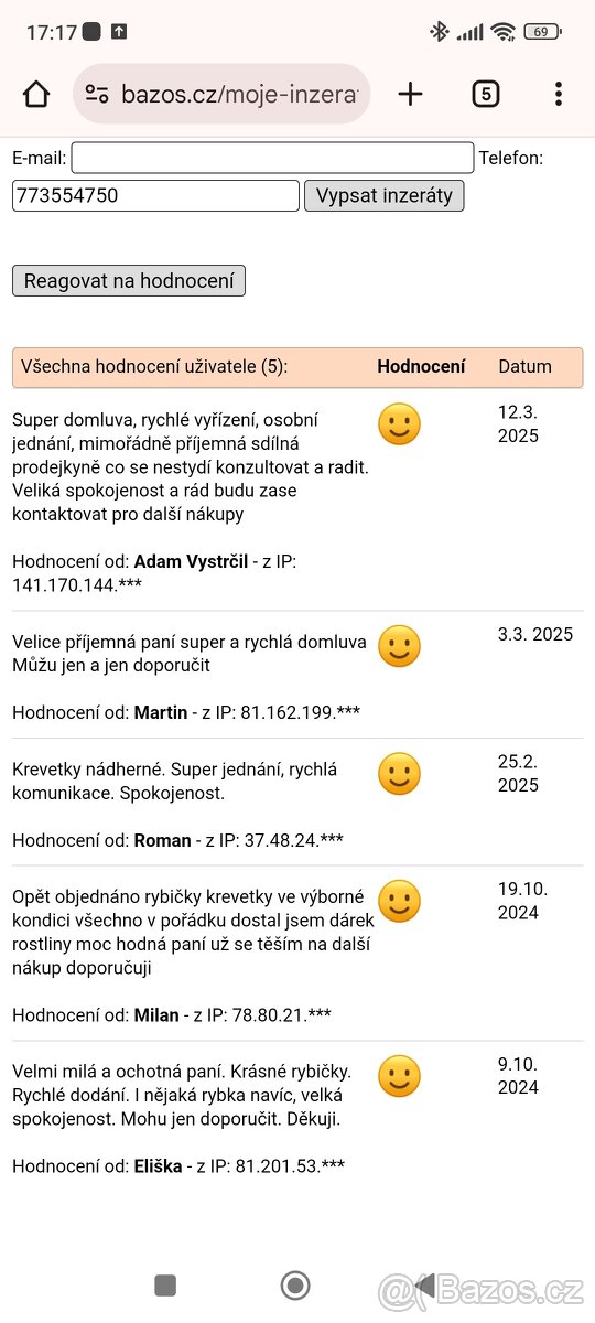 Endlerky Yellow tiger - 14