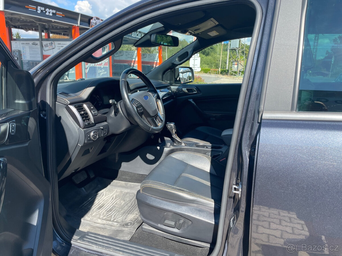 Ford Ranger 2.0 EcoBlue WildTrak ČR 1.majitel - 14