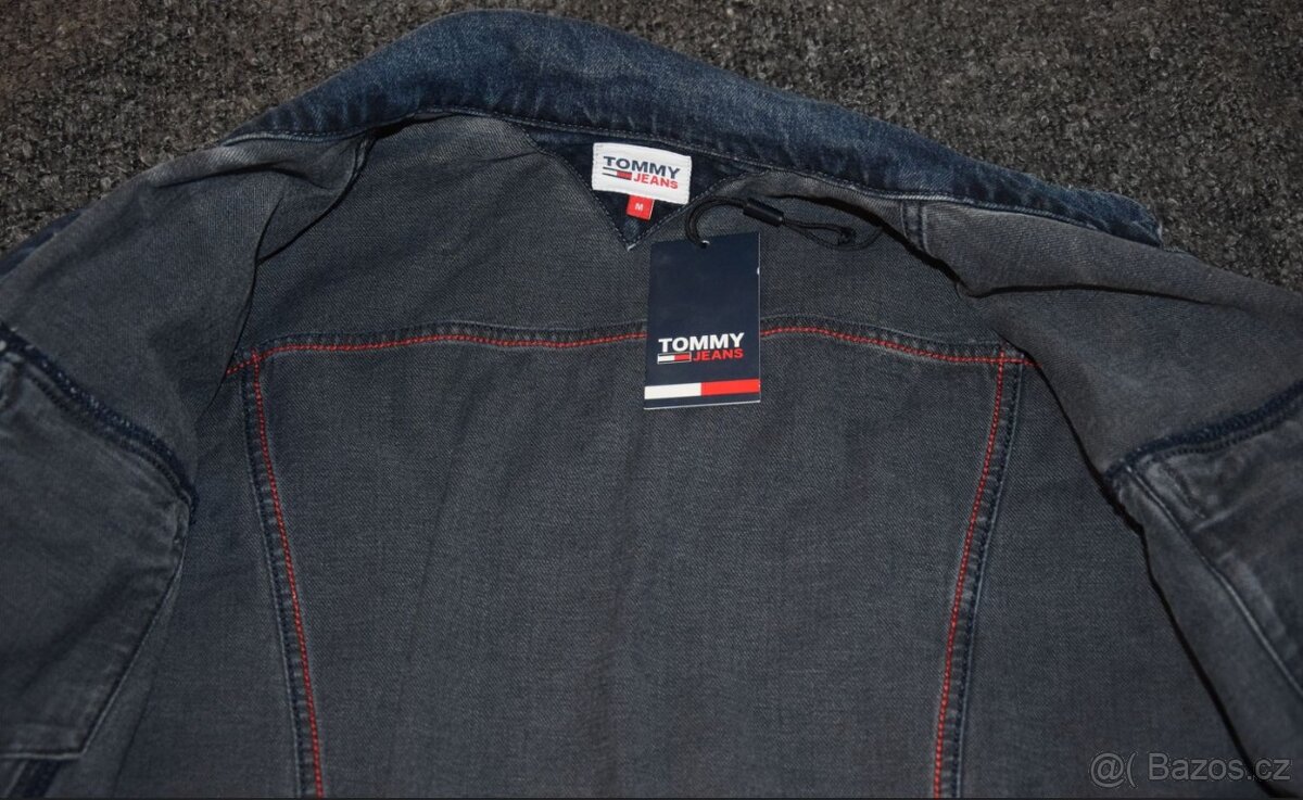HILFIGER TOMMY Jeans - modrá, bunda ,velikost "M", NOVÁ - 14