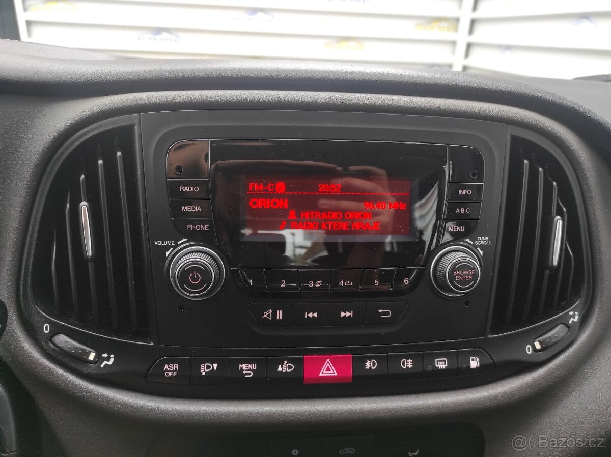 Fiat Dobló, 1,4T-Jet CNG, PLUS, ČR, Tažné - 14