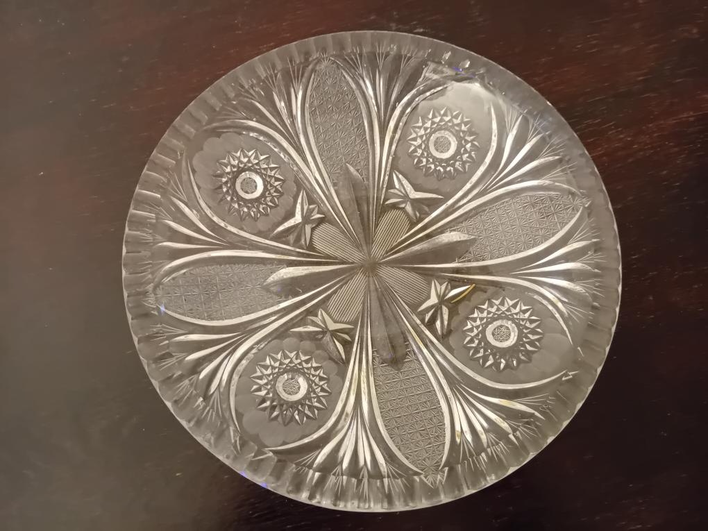 broušené sklo - pozůstalost - 14