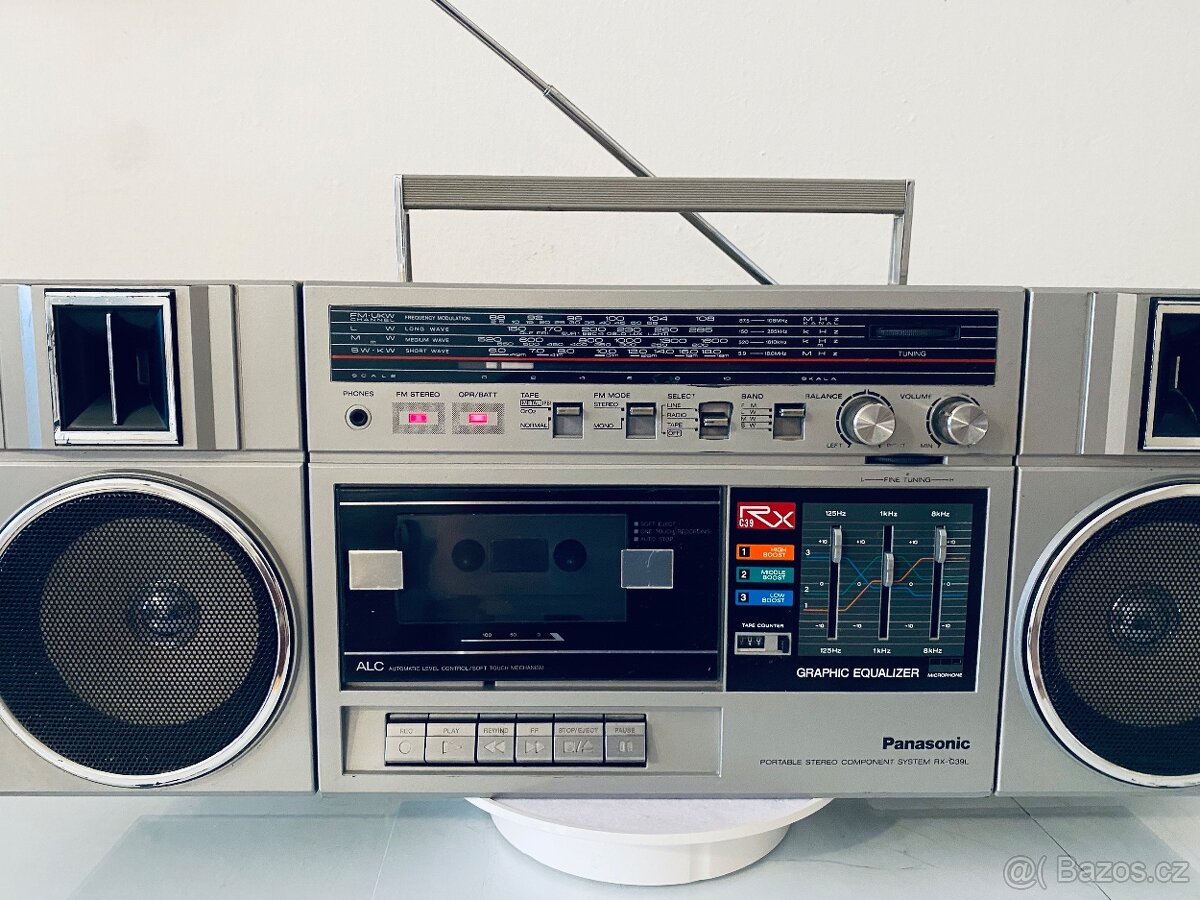 Radiomagnetofon Panasonic RX-C39, 80.léta - 14