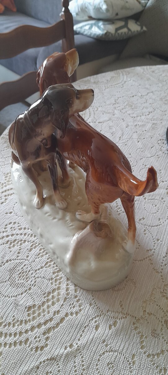 Porcelánové sousoší Royal dux - 14