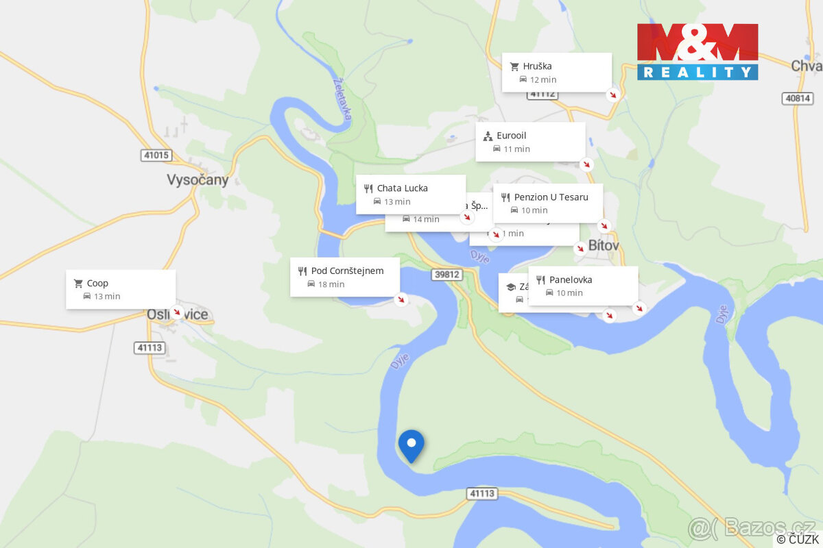 Prodej chaty, 52 m², Bítov - Vranovská přehrada - 14