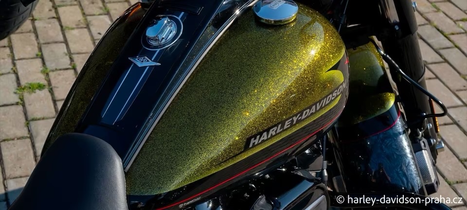 Harley-Davidson Road King – CVO Paint Set – HardCandy Yellow - 14