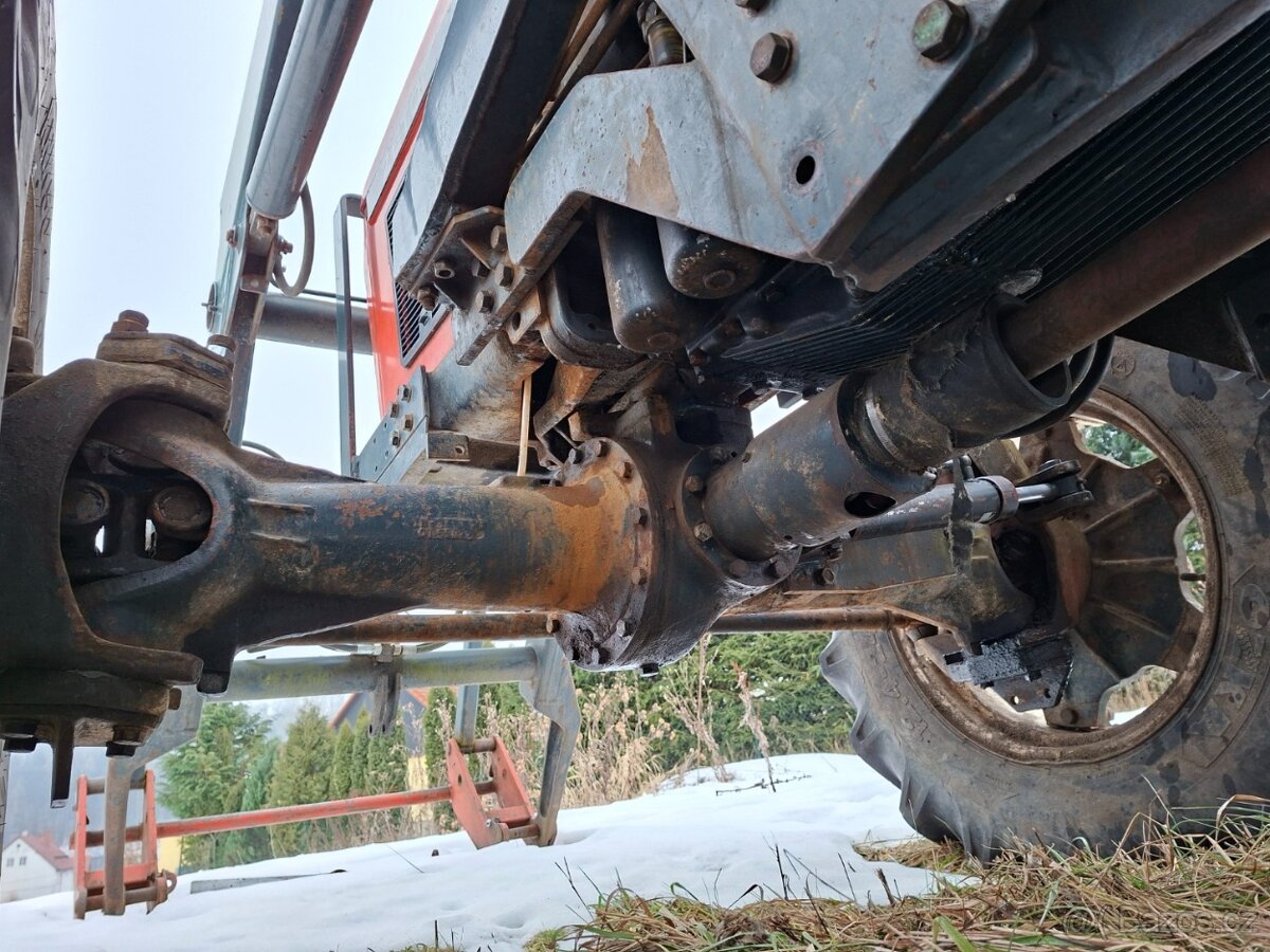 ZETOR 7745 4X4 S ČELNÍM NAKLADAČEM - 14