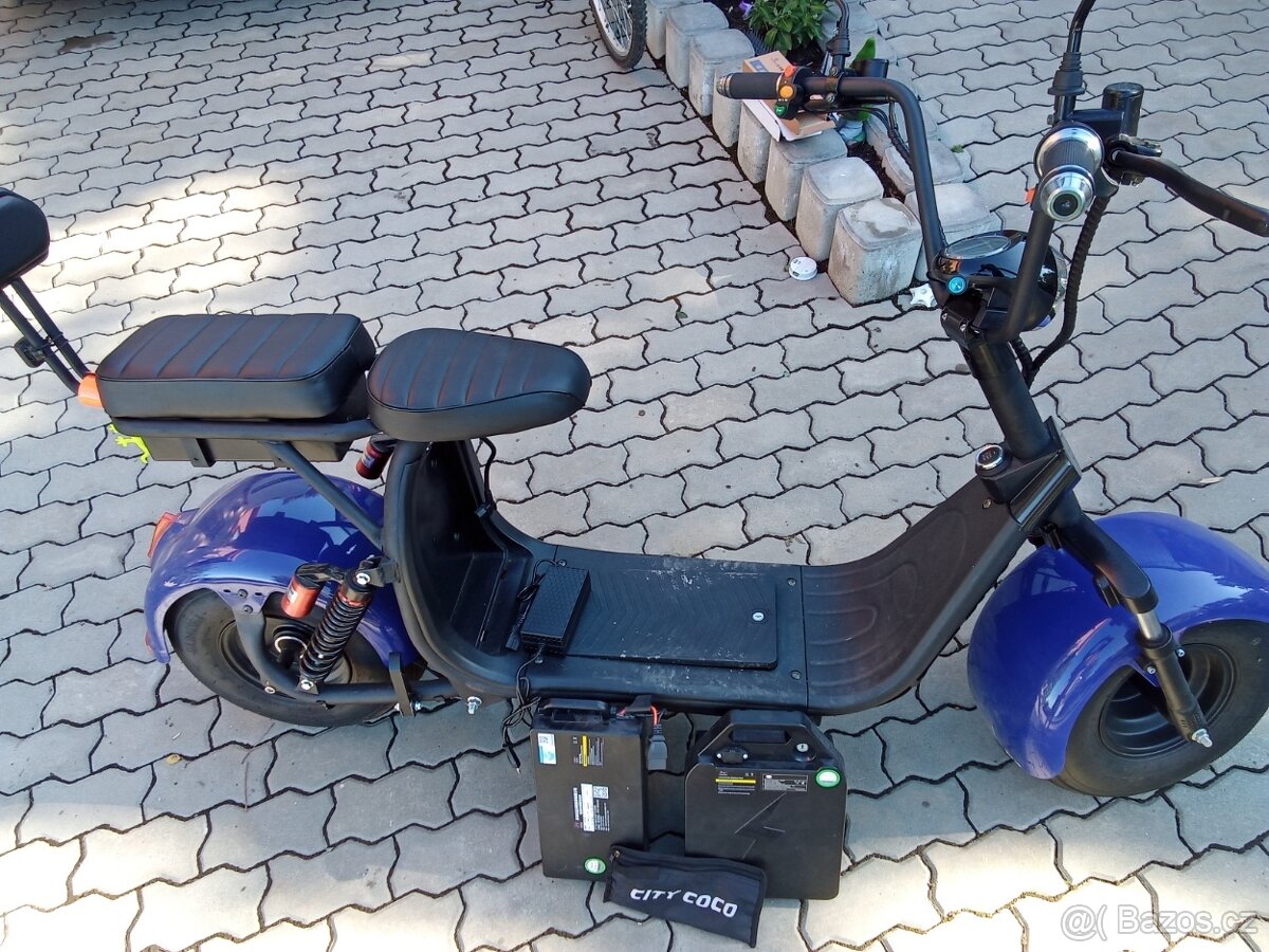 Elektrická koloběžka EcoWheel - Chopper - 14