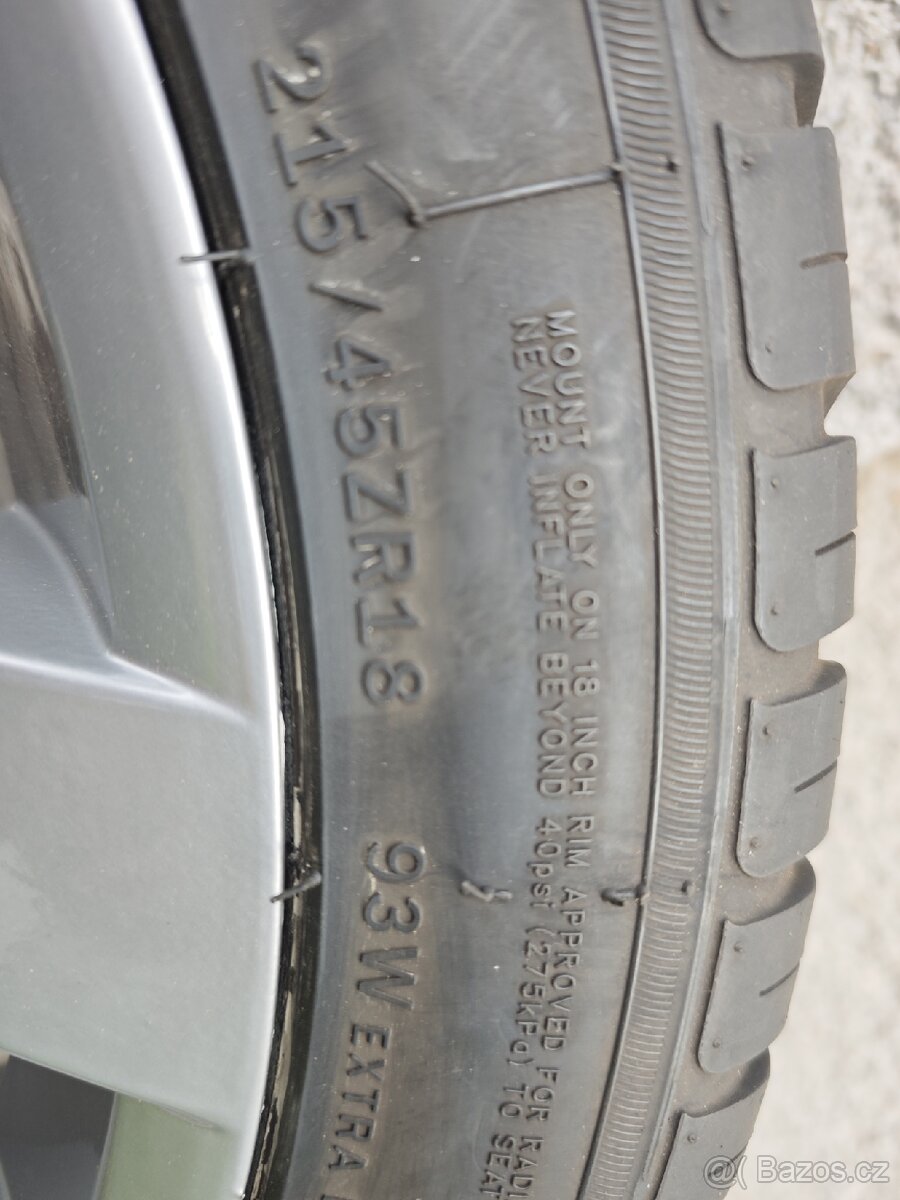 Letní Alu kola (sada) Citroen 18" Atacama - 14