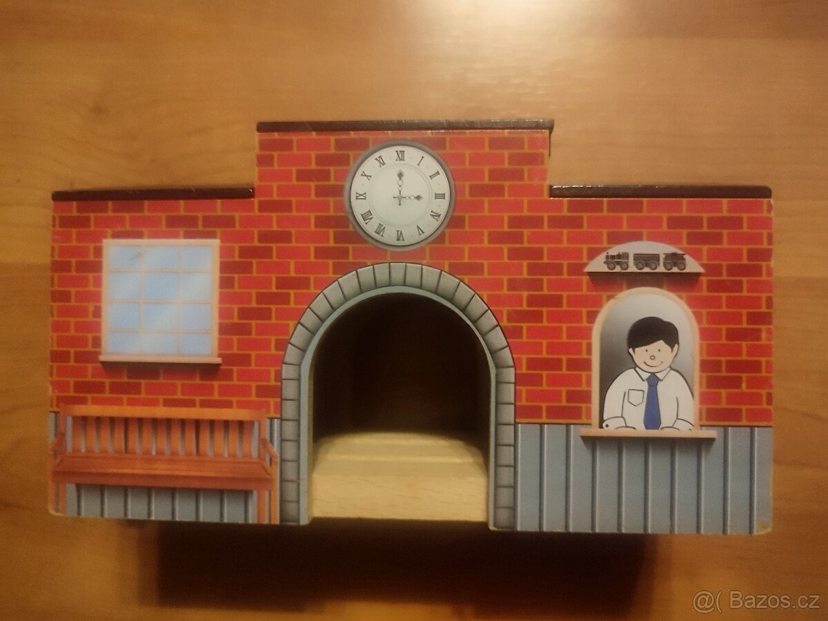 Dřevěné koleje, velká sada - 14