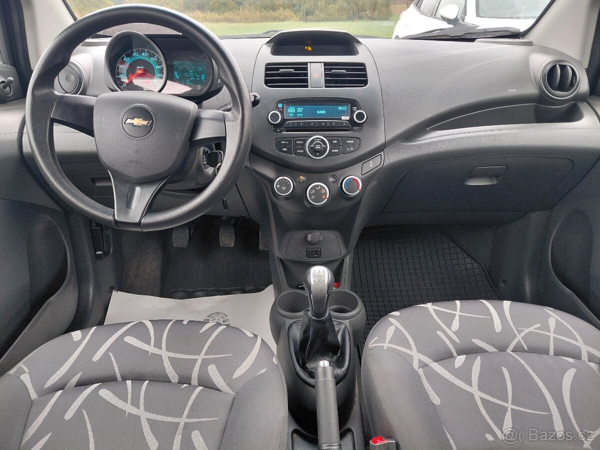 CHEVROLET SPARK 1.0i, r.14, 40000km-DOLOŽENO, ČR po 1.maj - 14