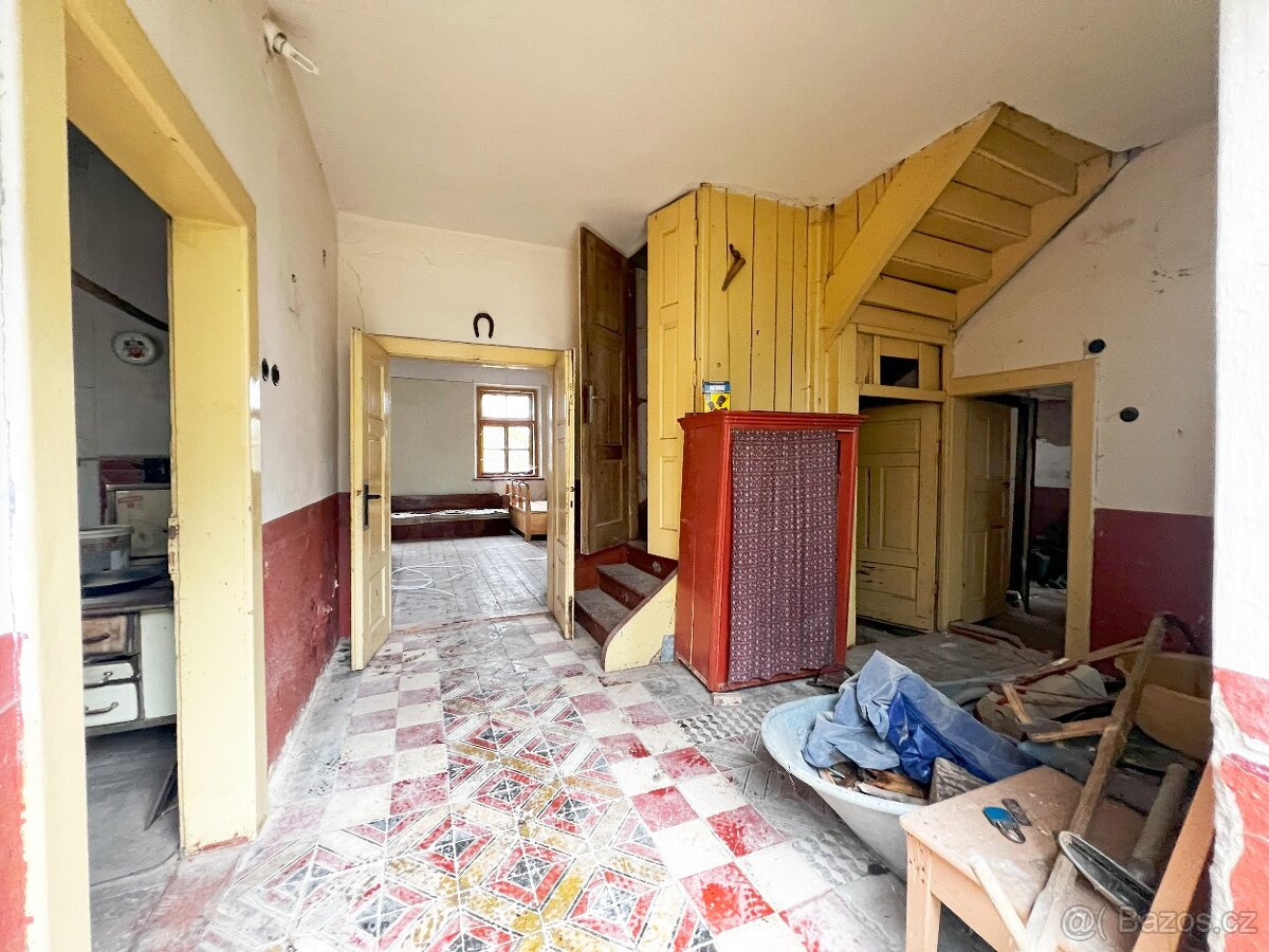 Rodinný dům 5+1, pozemek 4 779 m² – Jindřichova Hora - 14