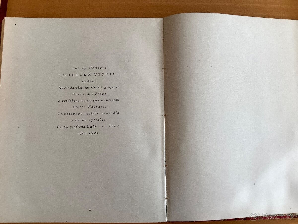 Božena Němcová: Pohorská vesnice, Česká grafická unie, 1921 - 14