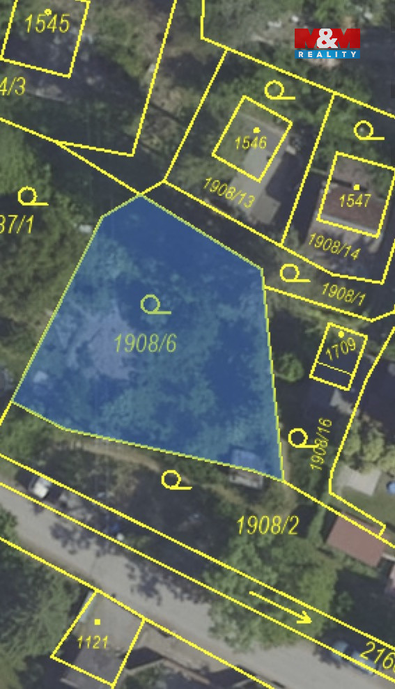 Prodej pozemku k bydlení, 1701 m², Jílové u Prahy - 14