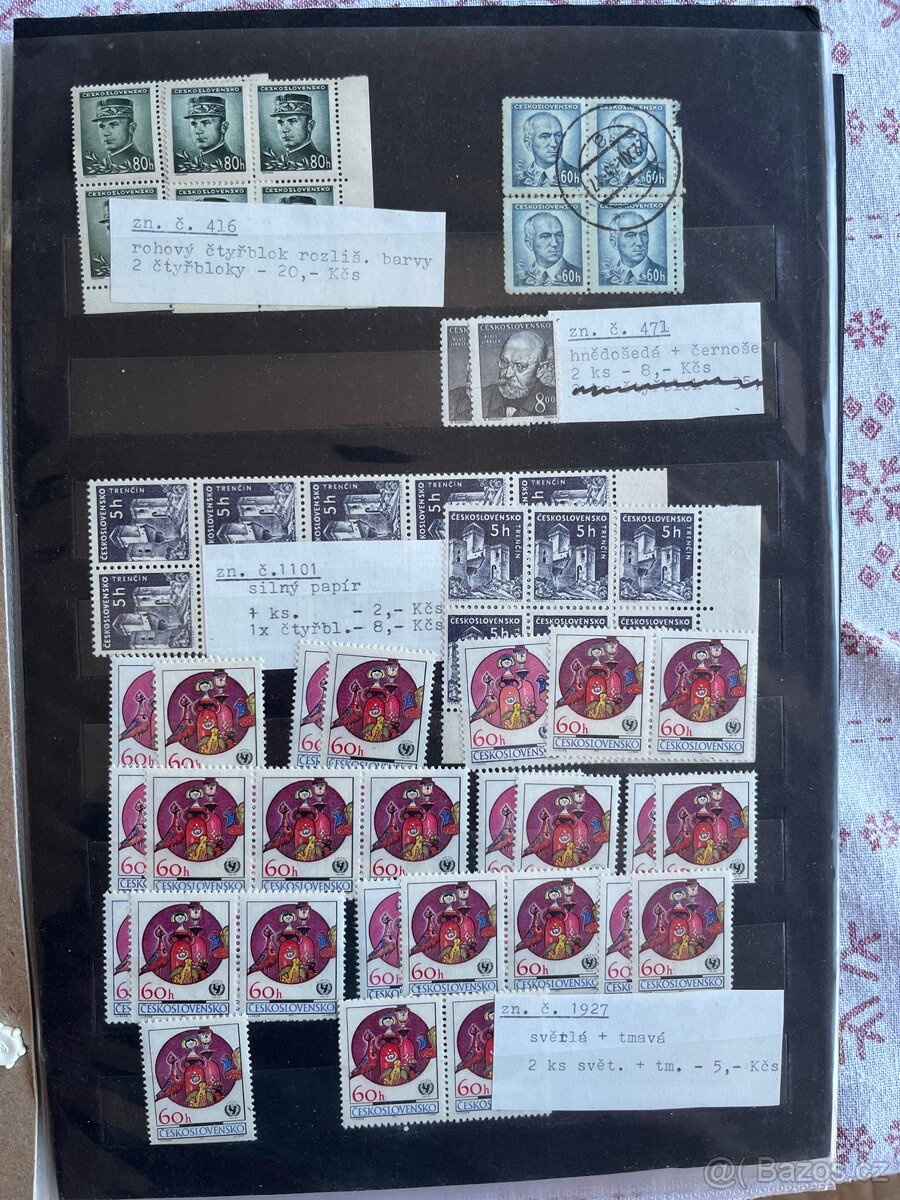 Zvláštnosti ČS. Známek - 14