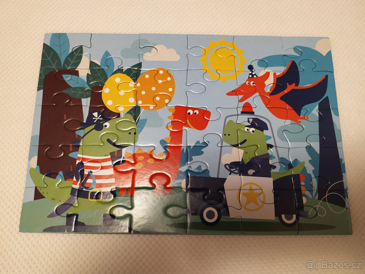 Puzzle Lion King, Lví král, Tlapákova patrola, Dinosauři - 14