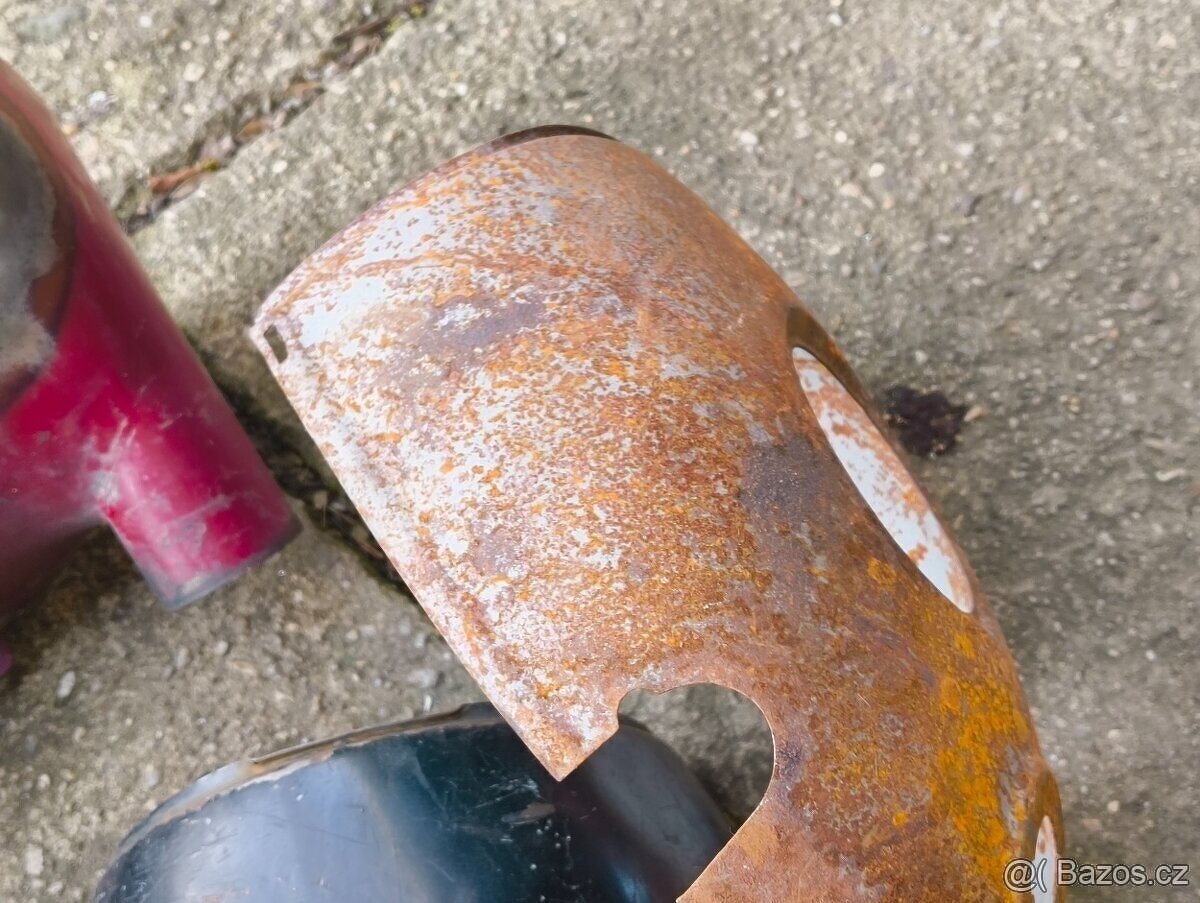 Spodní vrchní díl světla maska Jawa velká kývačka 250 350 - 14