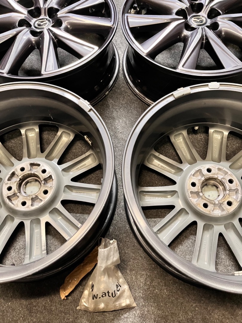 R19 Originál Alu Mazda CX5 + TPMS + Matice - 14